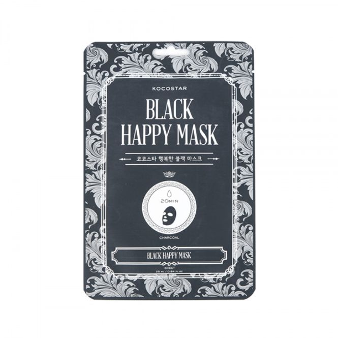 Hovedbilde Black Happy Mask